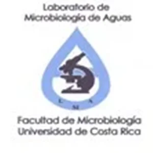 logotipo del Laboratorio de Microbiología de Aguas de la Universidad de Costa Rica